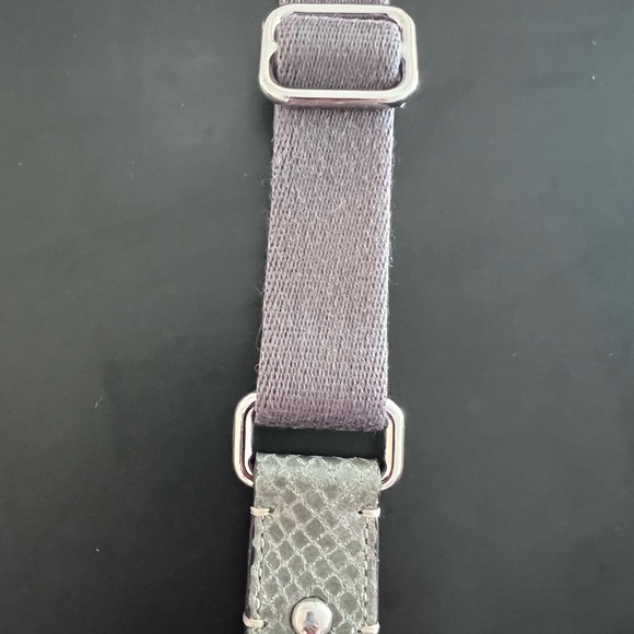 Coach Gray Crossbody Bag with Shimmery Finish - Picture 9 of 13